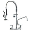 VEVOR Commercial Faucet with Pre-Rinse Sprayer, 25