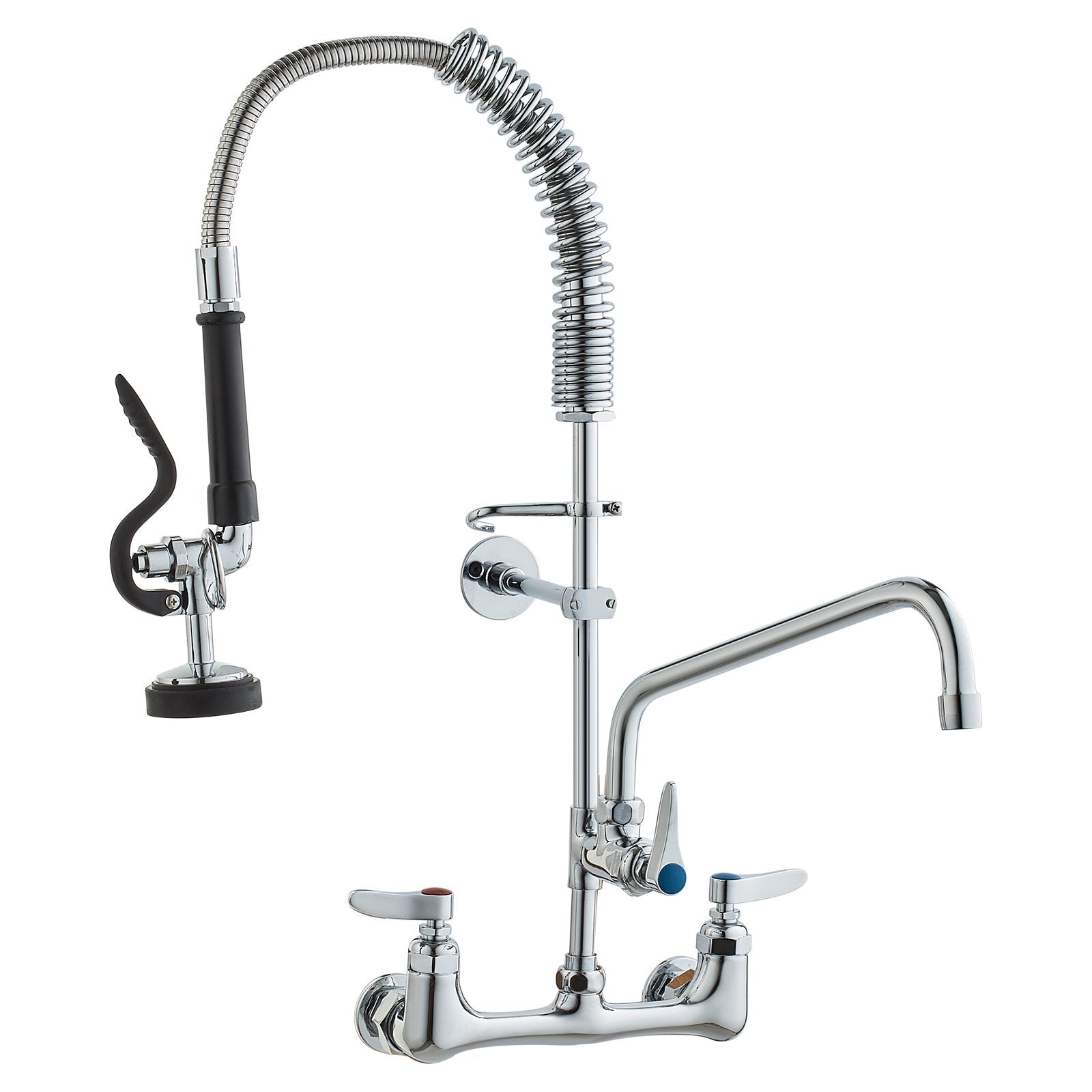 VEVOR Commercial Faucet with Pre-Rinse Sprayer, 25