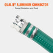 VEVOR Suction Hose 2 in x 20 ft Green High Quality Hose Complete Fittings