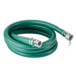 VEVOR Suction Hose 2 in x 20 ft Green High Quality Hose Complete Fittings