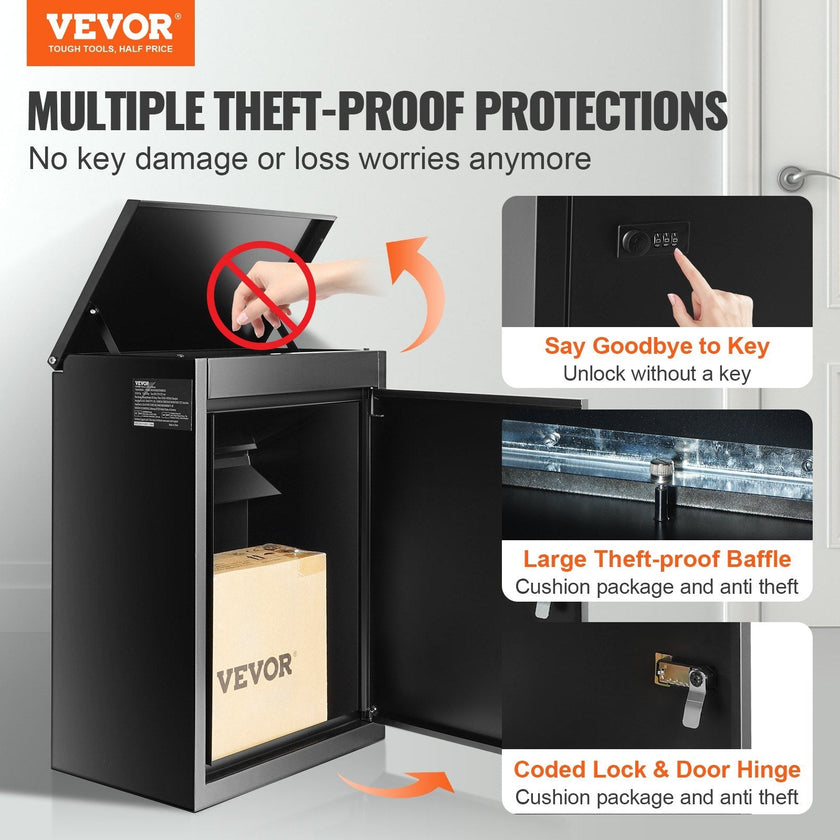 VEVOR Package Delivery Boxes for Outside 15.4