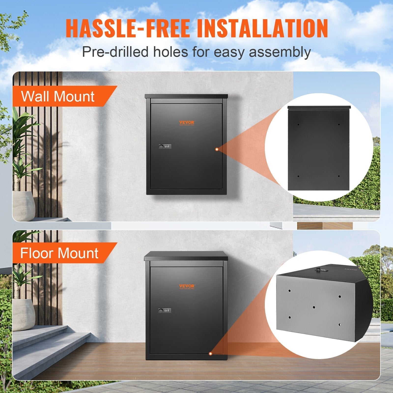 VEVOR Package Delivery Boxes for Outside 15.4