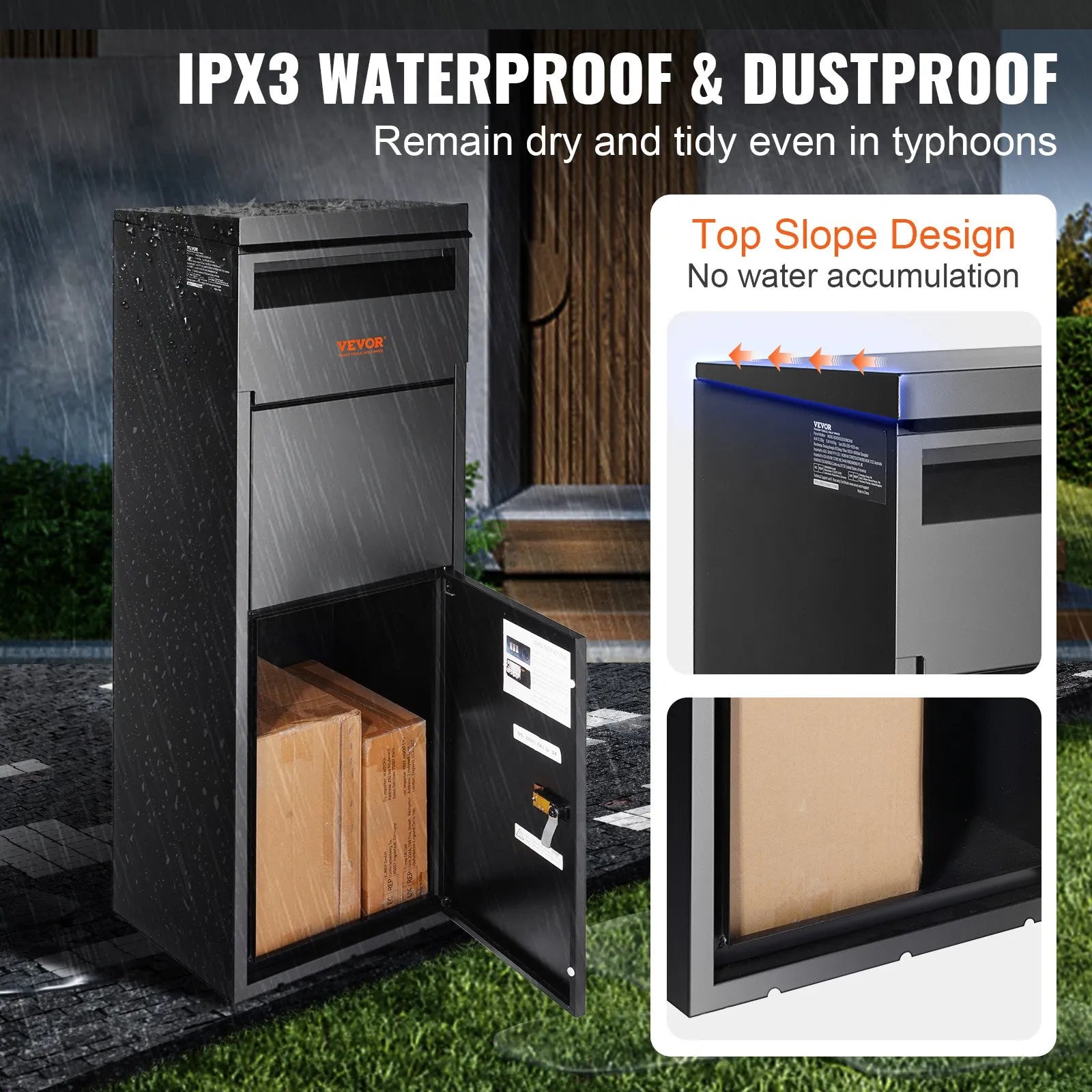 VEVOR Package Delivery Boxes for Outside 13.9