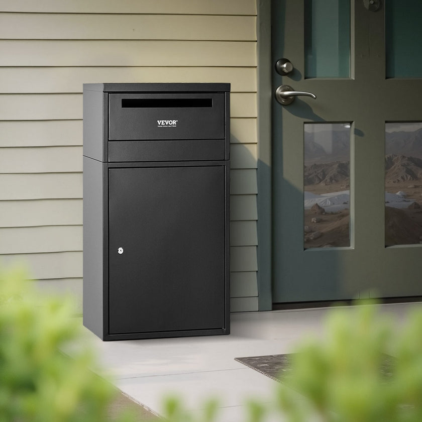 VEVOR Package Delivery Boxes for Outside 35.8 in Lockable Parcel Drop Box