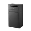 VEVOR Package Delivery Boxes for Outside 35.8 in Lockable Parcel Drop Box