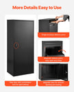 VEVOR Package Delivery Boxes for Outside 47.2 in Lockable Parcel Drop Box