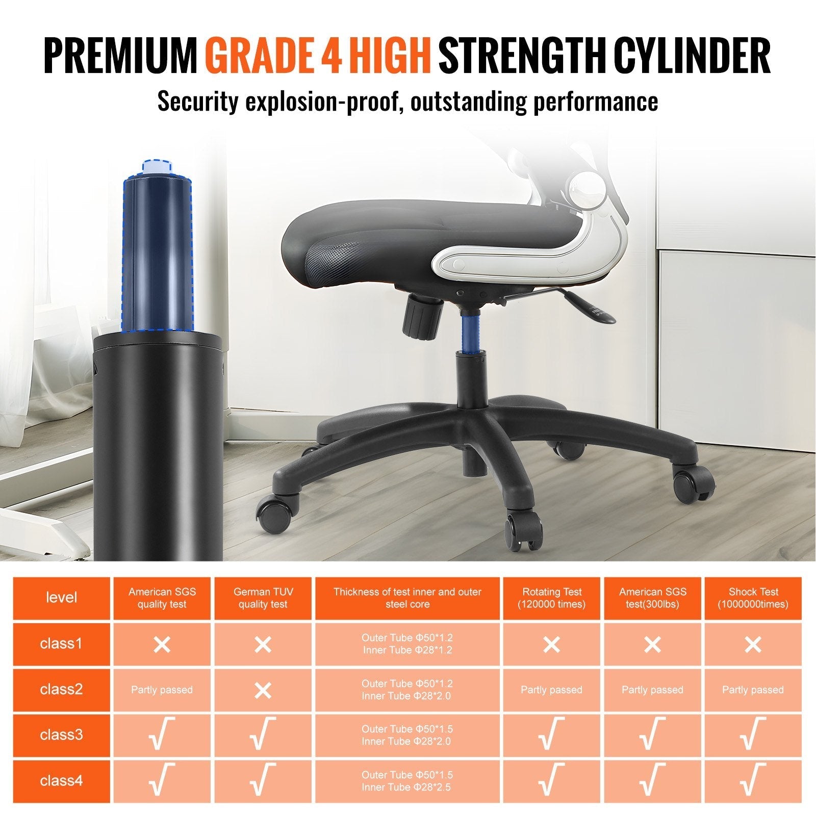 VEVOR Office Chair Base Replacement 28