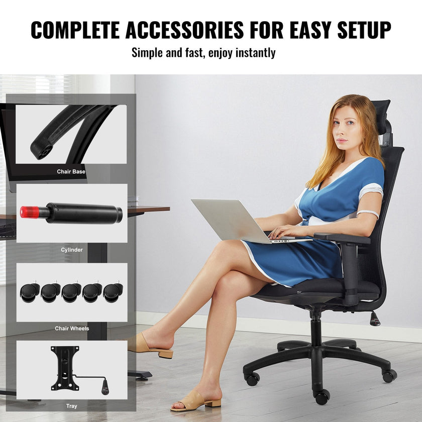 VEVOR Office Chair Base Replacement 28