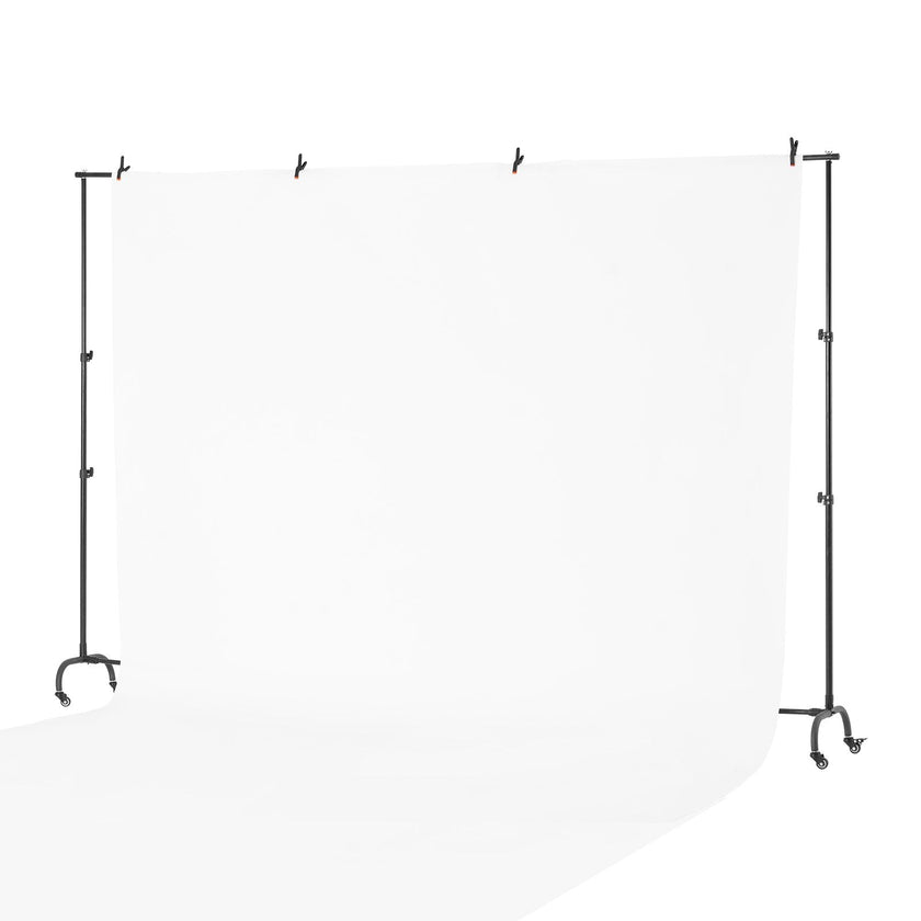 VEVOR Backdrop Stand Movable Stand Kit 7 x 10 ft for Party & Photo Video Studio