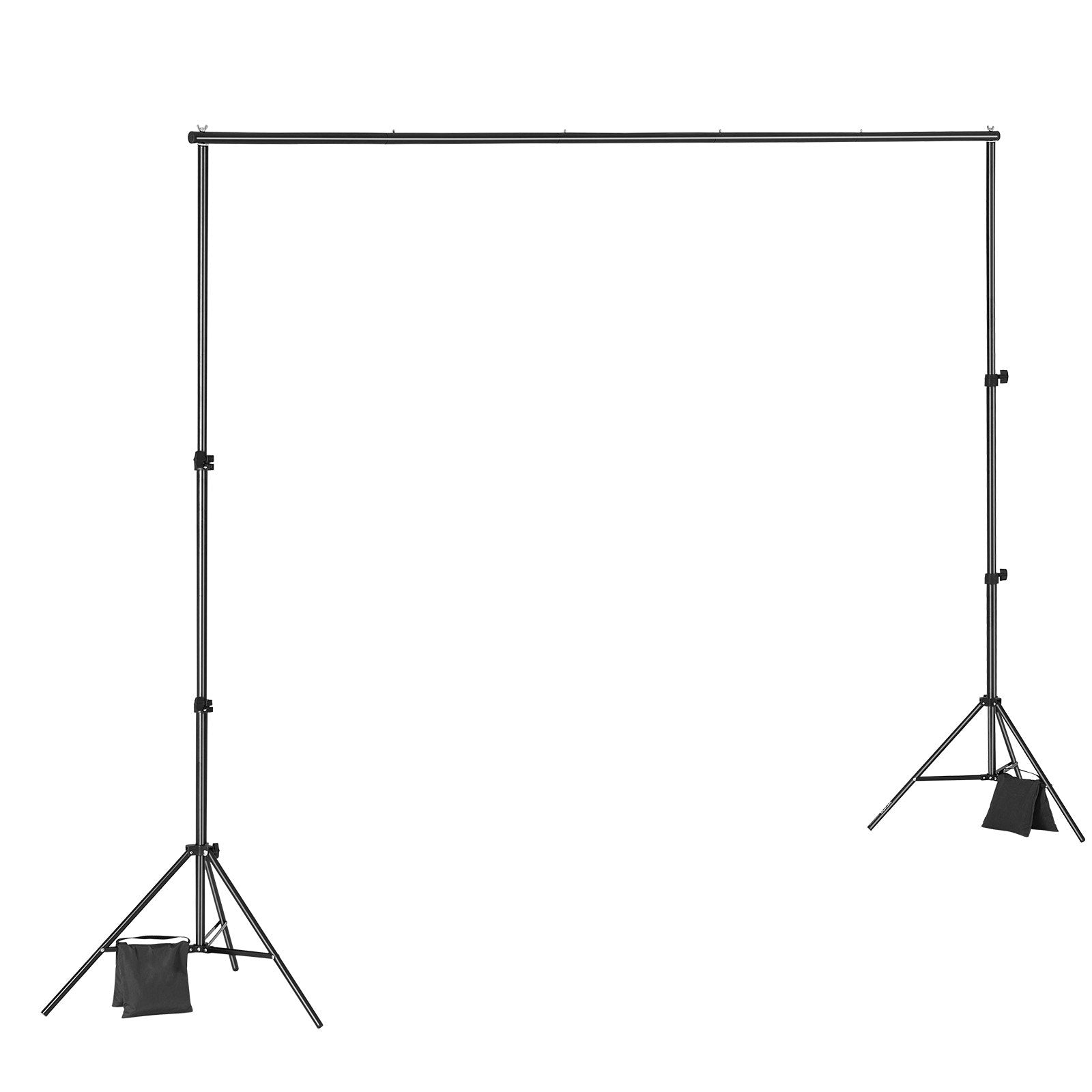 VEVOR Backdrop Stand Background Stand Kit 6.5 x 10 ft for Party & Photo Studio