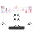 VEVOR Backdrop Stand Background Stand Kit 6.5 x 10 ft for Party & Photo Studio