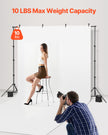 VEVOR Backdrop Stand Background Stand Kit 7 x 10 ft for Party & Photo Studio