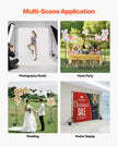 VEVOR Backdrop Stand Background Stand Kit 7 x 10 ft for Party & Photo Studio