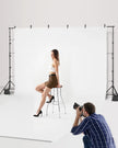 VEVOR Backdrop Stand Background Stand Kit with 2 Tripod for Party & Photo Studio