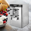VEVOR Commercial Ice Cream Machine 1400W 20/5.3 Gph Hard Serve Ice Cream Maker with LED Display Screen Auto Shut-Off Timer One Flavors Perfect for Restaurants Snack bar Supermarkets