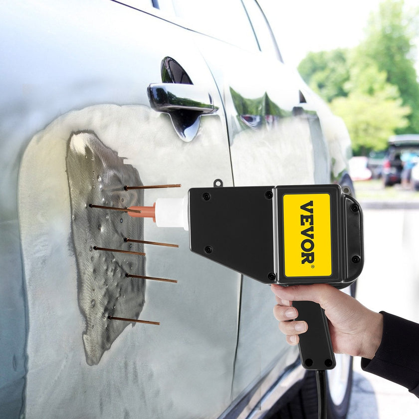 Spot Welder Auto Body Stud Welder 110V With Slide Hammer Stud Welder Starter Kit Repair 800VA +1000 Nails
