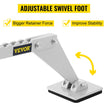 VEVOR Dent Pull Lever Bar 6 Claw Hook Dent Puller Single Leg Lifter Portable Dent Pull Bar Aluminum Alloy for Car Dent Repairing