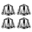 VEVOR Rear Axle Cover Combo Kit ABS Lug Nut Covers with Nut Cover Tools