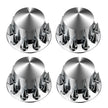 VEVOR Rear Axle Cover Combo Kit ABS Lug Nut Covers with Nut Cover Tools