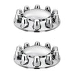 VEVOR Front Axle Cover Combo Kit ABS Lug Nut Covers with Nut Cover Tools