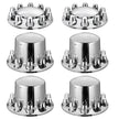 VEVOR Rear&Front Axle Cover Combo Kit ABS Lug Nut Covers with Nut Cover Tools
