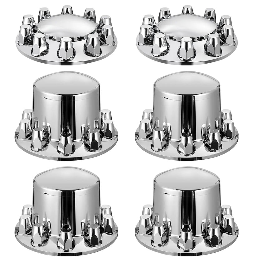 VEVOR Rear&Front Axle Cover Combo Kit ABS Lug Nut Covers with Nut Cover Tools