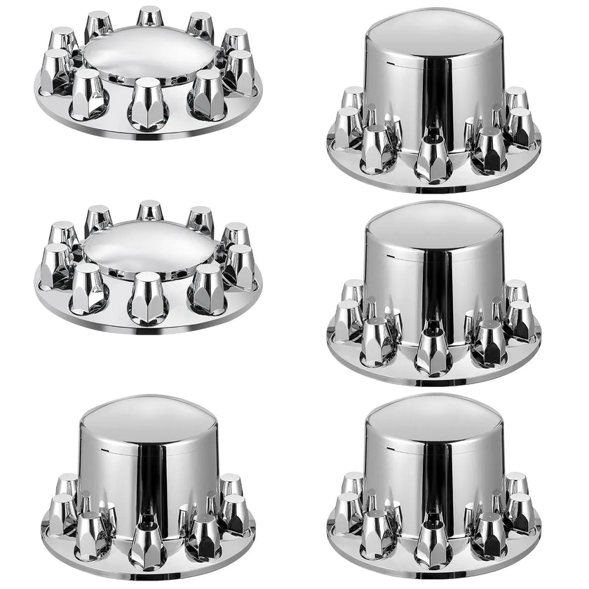 VEVOR Rear&Front Axle Cover Combo Kit ABS Lug Nut Covers with Nut Cover Tools