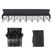 VEVOR 8 Seat Portable Folding Sport Bench Outdoor Camping Chair with Carry Bag