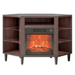 VEVOR Electric Fireplace TV Stand Corner TV Stand for TVs up to 50