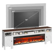 Farmhouse Fireplace TV Stand – 90