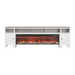 Farmhouse Fireplace TV Stand – 90