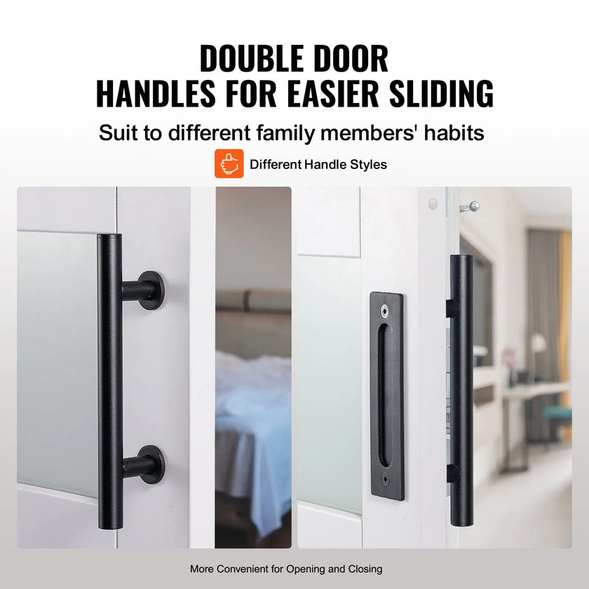 VEVOR Barn Door and Hardware Kit, 42