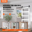 VEVOR Barn Door and Hardware Kit, 30