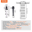 VEVOR Barn Door and Hardware Kit, 30