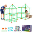VEVOR Tent Fort Building Kit for Kid Glow In The Dark STEM Construction Toy 140P
