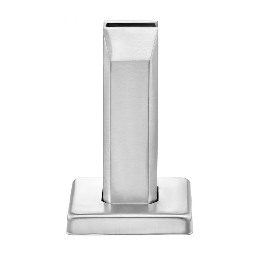 VEVOR Glass Clamp, 10 PCS Square Glass Railing Bracket for 0.31 