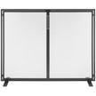 VEVOR Fireplace Screen 1 Panel with Door, Sturdy Iron Mesh Fireplace Screen, 38.98