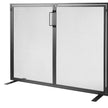 VEVOR Fireplace Screen 1 Panel with Door, Sturdy Iron Mesh Fireplace Screen, 38.98
