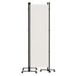 VEVOR 6 Panel Room Divider, 6 FT Tall, Freestanding & Folding Privacy Screen w/ Swivel Casters & Aluminum Alloy Frame, Oxford Bag Included, Room Partition for Office Home, 121