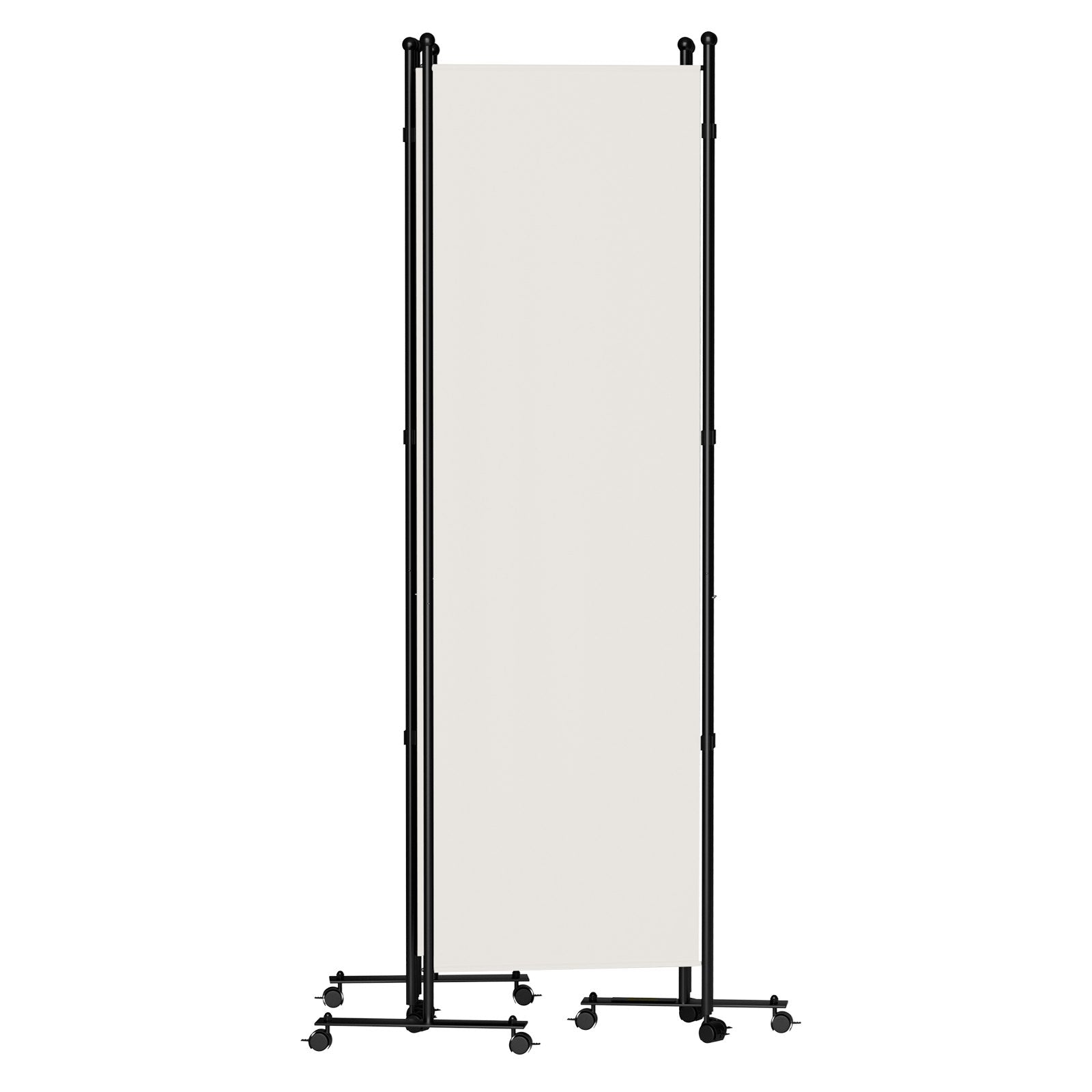 VEVOR 6 Panel Room Divider, 6 FT Tall, Freestanding & Folding Privacy Screen w/ Swivel Casters & Aluminum Alloy Frame, Oxford Bag Included, Room Partition for Office Home, 121