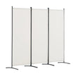 VEVOR Room Divider 3-Panel Folding Privacy Screen Fabric Partition Office White