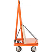 VEVOR Drywall Cart, 3000 LBS Panel Dolly Cart with 45.28