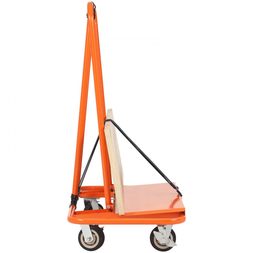 VEVOR Drywall Cart, 3000 LBS Panel Dolly Cart with 45.28