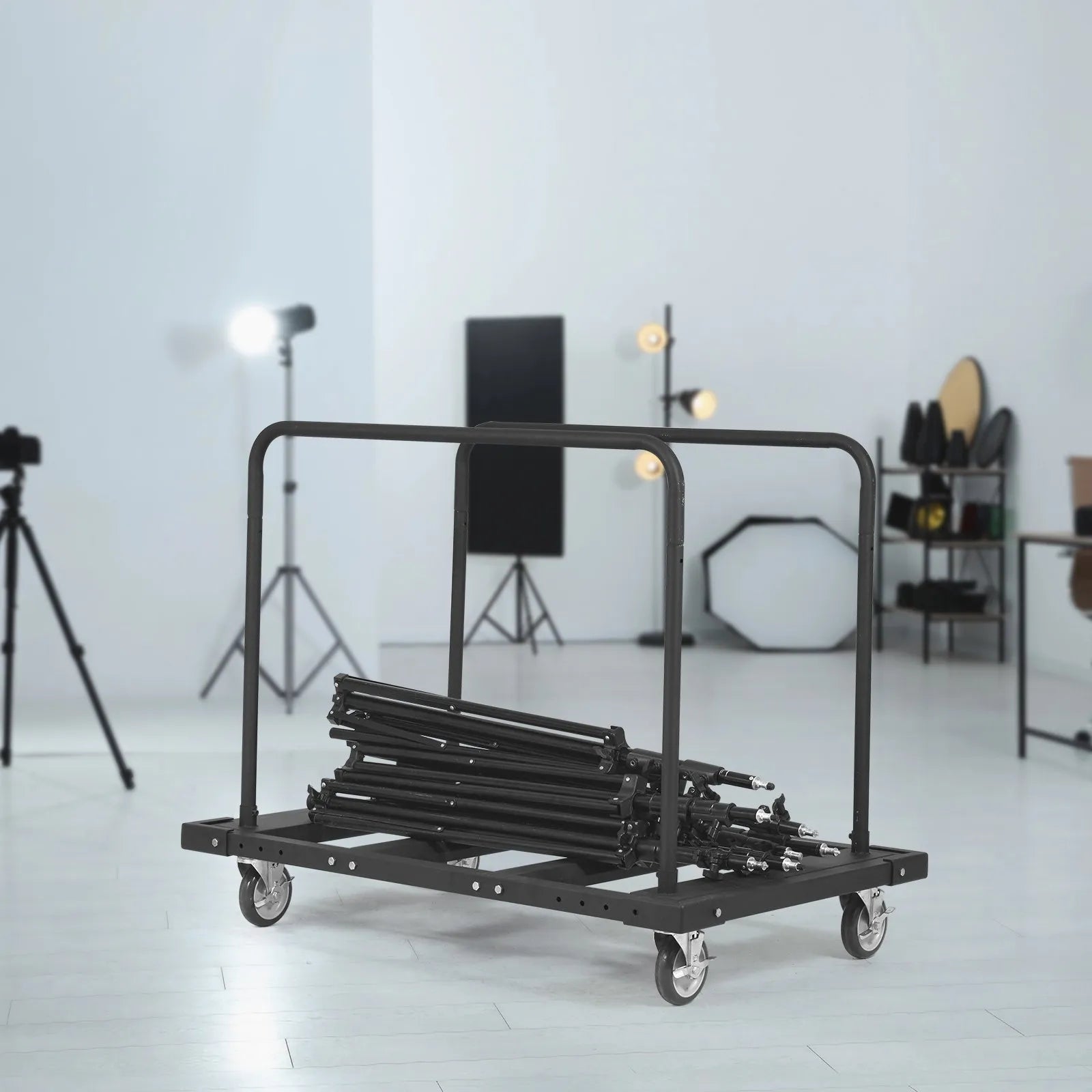 VEVOR Drywall Cart, 1800 LBS Panel Dolly Cart with 45.28