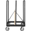 VEVOR Drywall Cart, 1500 LBS Panel Dolly Cart with 36.02