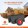 VEVOR Panel Dolly, 600LBS Capacity Slab Dolly, Heavy-duty Drywall Mover with 8
