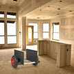 VEVOR Panel Dolly, 600LBS Capacity Slab Dolly, Heavy-duty Drywall Mover with 8