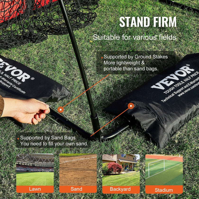 VEVOR 9 Hole Baseball Net, 36
