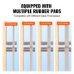 VEVOR Glass Clamp, 10 PCS Round Glass Railing Bracket for 0.31 