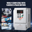 VEVOR VFD 5HP, 4KW, 18A, 1 Phase 220V-240V Input to 3 Phase 220V-240V Output Variable Frequency Drive, 0-400Hz VFD for AC Motor Speed Control